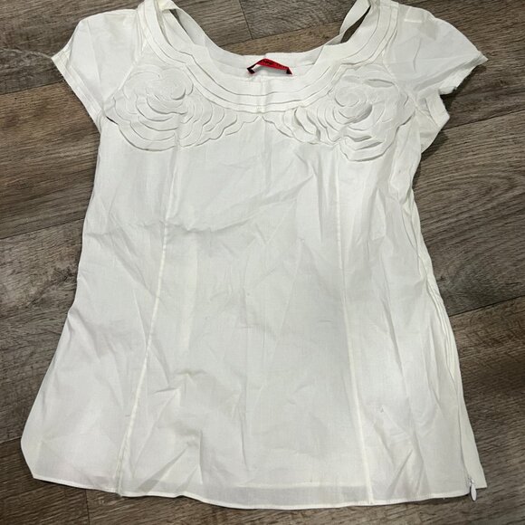 Vivienne Tam white blouse s/m - Picture 1 of 7